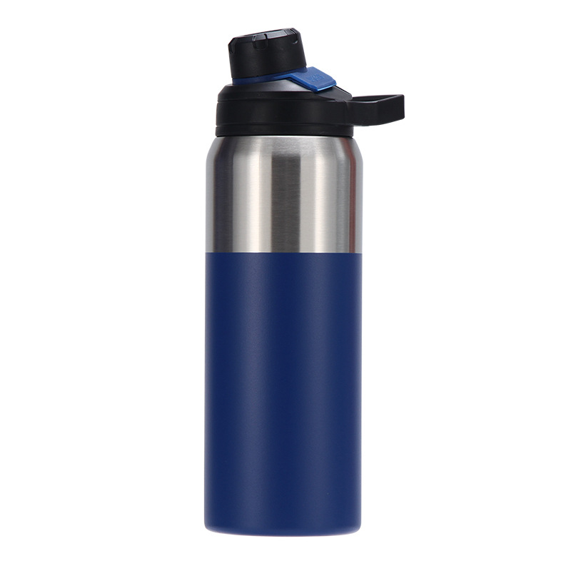 Kids Adults 350ml 500ml 760ml 1000ml travel thermos drinks bottle leak-proof with rubber