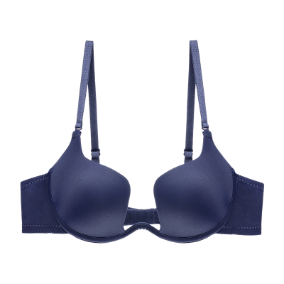 Beautiful Seamless Breathable U shape Women Push Up Bras And Panties Sets